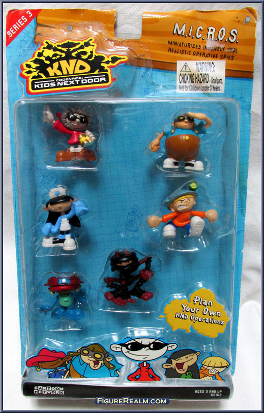 Series 3 Codename Kids Next Door Micros Tech2go Action Figure