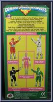 Red Ranger from Combat Force Rangers - Basic Series manufactured by DSI [Back]