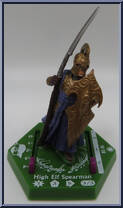High Elf Spearman from Combat Hex - Base Set manufactured by Sabretooth Games [Loose]