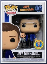 Jeff Dunham and Walter (Blue Jacket) from Comedians - Pop! Vinyl Figures manufactured by Funko [Front]