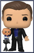 Jeff Dunham and Walter (Black Jacket) (Chase) from Comedians - Pop! Vinyl Figures manufactured by Funko [Loose]