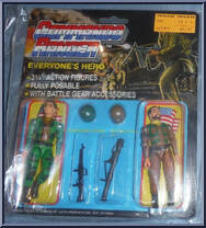 Commando Charlie / Air Force Fred from Commando Ranger - Basic Series manufactured by Concept 2000 [Front]
