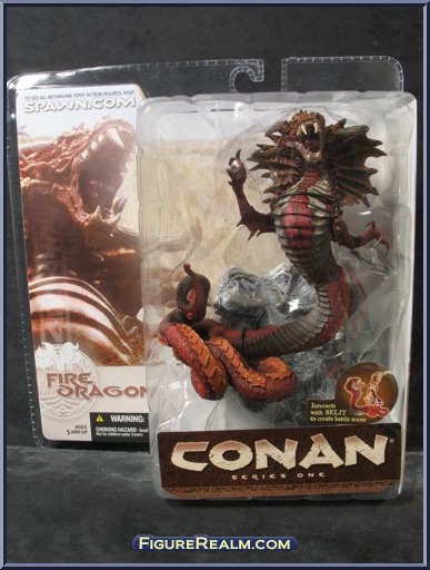 Conan Series 1 Fire Dragon 2004 McFarlane Toys Action Figure A107 for sale online 