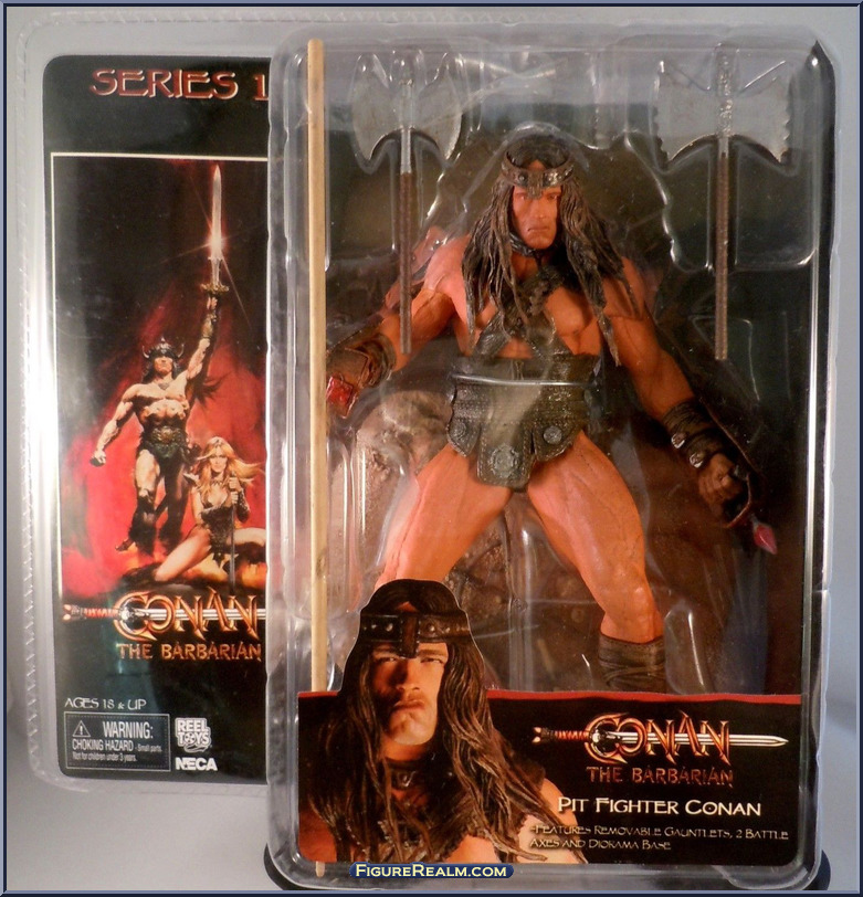 PIT FIGHTER CONAN The Barbarian 2008 NECA Reel Toys Series 2