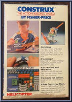 Helicopter from Construx - Basic Series manufactured by Fisher-Price [Back]