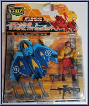 Bio-Wing Stealth Glider (Blue) Action Figure