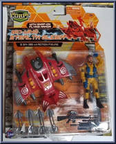 Bio-Wing Stealth Glider (Red) Action Figure