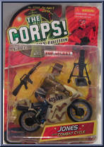 Jones (with Combat Cycle) Action Figure