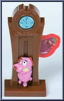 Courage Scaredy Clock Action Figure