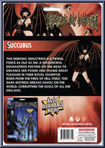 Succubus from Cradle of Filth - Basic Series manufactured by Incendium [Back]