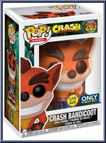 Crash Bandicoot (Glows in the Dark) from Crash Bandicoot - Pop! Vinyl Figures manufactured by Funko [Front]
