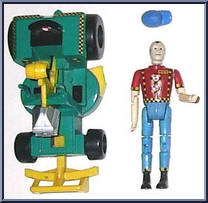Crash Lawn Mower (with Wack) from Crash Dummies - Accessories manufactured by Tyco [Loose]