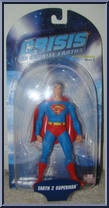 Earth 2 Superman from Crisis on Infinite Earths - Series 2 manufactured by DC Direct [Front]
