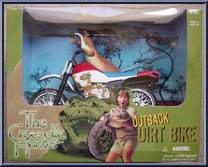 Outback Dirtbike (with Kangaroo) Action Figure