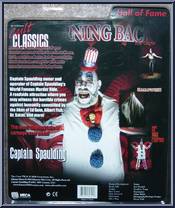 Captain Spaulding from Cult Classics - Hall of Fame manufactured by Neca [Back]