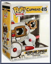 Aeroplane Cuphead from Cuphead - Pop! Vinyl Figures manufactured by Funko [Front]