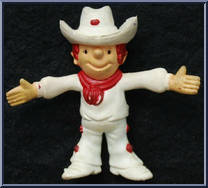 D.Q. Kid from Dairy Queen - Bendables manufactured by Dairy Queen [Loose]