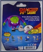Baron Greenback & Nero from Danger Mouse - Basic Series manufactured by Jazwares [Back]