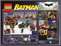 Batcycle: Harley Quinn’s Hammer Truck from Dark Knight - Basic Series manufactured by Lego [Back]