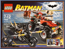 Batcycle: Harley Quinn’s Hammer Truck from Dark Knight - Basic Series manufactured by Lego [Front]
