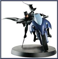Batman and the Batcycle from DC Comics Super Hero Collection - Special manufactured by Eaglemoss [Loose]