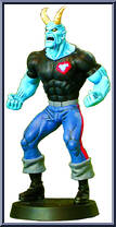 Blue Devil from DC Comics Super Hero Collection - Basic Series manufactured by Eaglemoss [Loose]