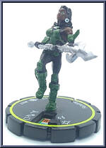 Fatality (Rookie) from DC - HeroClix - Cosmic Justice manufactured by WizKids [Loose]
