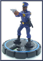 Gotham Policeman (Experienced) from DC - HeroClix - Hypertime manufactured by WizKids [Loose]