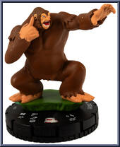 Grodd from DC - HeroClix - Notorious manufactured by WizKids [Loose]