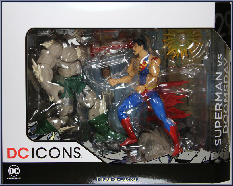 dc icons superman vs doomsday