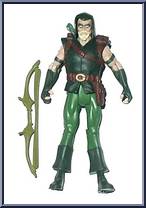 Green Lantern (Hal Jordan) / Black Canary / Green Arrow from DC Infinite Heroes - 3-Packs manufactured by Mattel [Green Arrow]