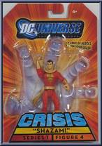 Shazam (Captain Marvel) from DC Infinite Heroes - Wave 1 manufactured by Mattel [Front]
