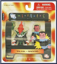 Salaak / Sinestro from DC Minimates - Series 8 manufactured by Diamond Select [Front]