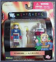 Stargirl / S.T.R.I.P.E. from DC Minimates - Series 6 manufactured by Diamond Select [Front]