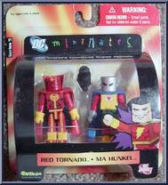 Red Tornado / Ma Hunkel from DC Minimates - Series 5 manufactured by Diamond Select [Front]