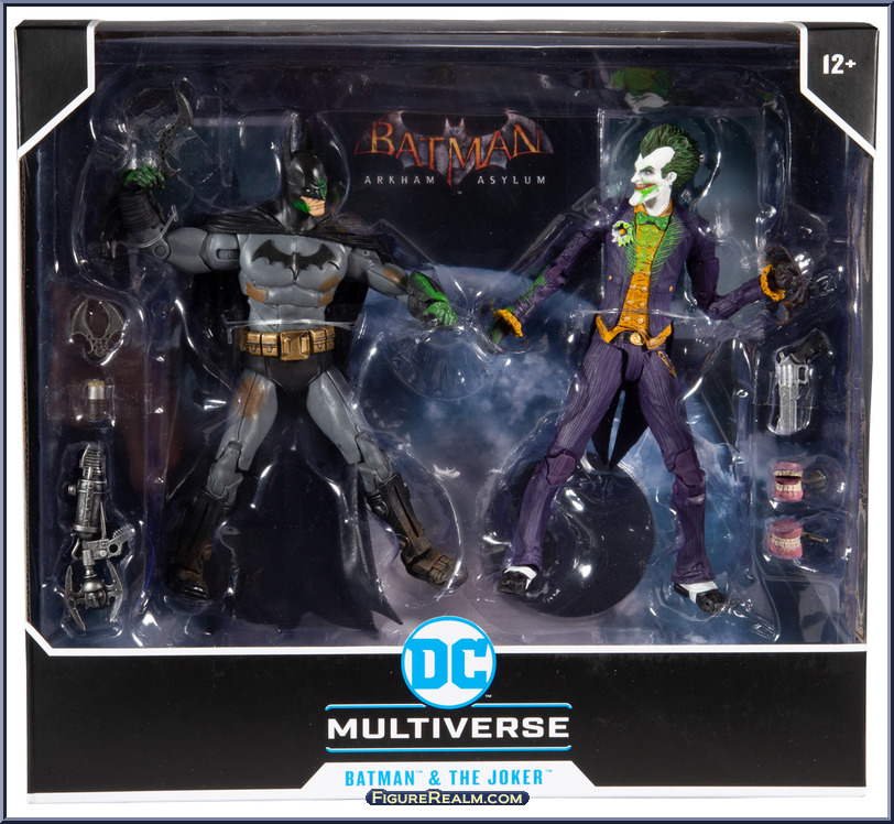 Batman & The Joker (Venom Variant) - DC Multiverse - Arkham Asylum ...