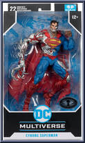 Cyborg Superman (Platinum) from DC Multiverse - DC New 52 manufactured by McFarlane [Front]