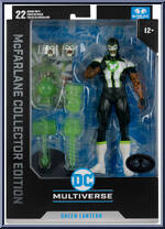 Green Lantern (Simon Baz) (Platinum) from DC Multiverse - Collector Edition manufactured by McFarlane [Front]