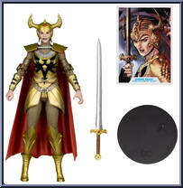 Shining Knight (Platinum Edition) from DC Multiverse - Basic Series manufactured by McFarlane [Loose]