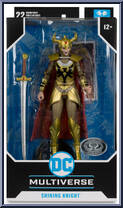 Shining Knight (Platinum Edition) from DC Multiverse - Basic Series manufactured by McFarlane [Front]