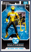 Signal (Duke Thomas) from DC Multiverse - Basic Series manufactured by McFarlane [Front]