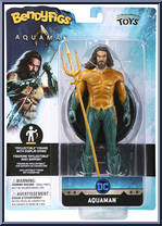 Aquaman from DC - Bendyfigs manufactured by Noble Toys [Front]
