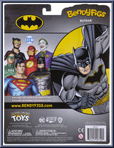 Batman from DC - Bendyfigs manufactured by Noble Toys [Back]