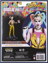 Harley Quinn (Birds of Prey) from DC - Bendyfigs manufactured by Noble Toys [Back]