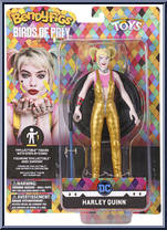 Harley Quinn (Birds of Prey) from DC - Bendyfigs manufactured by Noble Toys [Front]