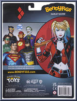 Harley Quinn (Rebirth) from DC - Bendyfigs manufactured by Noble Toys [Back]
