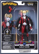 Harley Quinn (Rebirth) from DC - Bendyfigs manufactured by Noble Toys [Front]