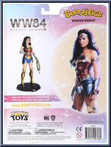 Wonder Woman (WW84) from DC - Bendyfigs manufactured by Noble Toys [Back]