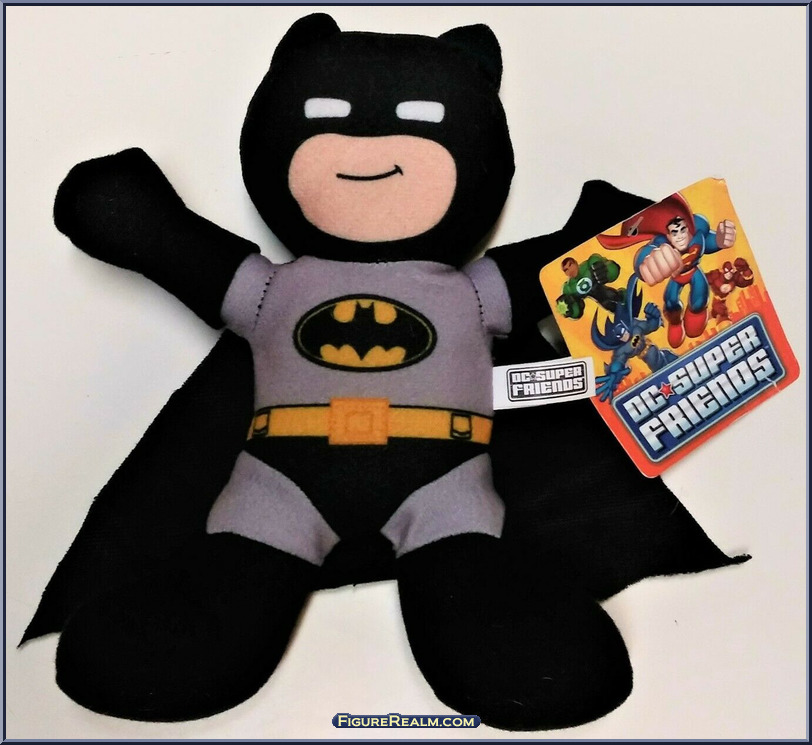 Batman (Gray / Black) DC Super Friends Plush Toy Factory Action