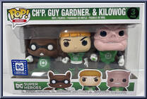 Ch'p / Guy Gardner / Kilowog from DC Super Heroes - Pop! Vinyl Figures manufactured by Funko [Front]